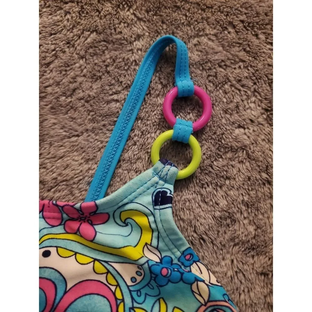 Joe Boxer girls 4/5T one piece swimsuit